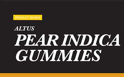 Product Review – Altus Pear Indica Gummies