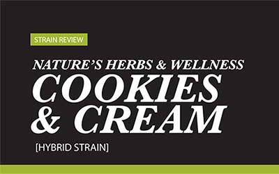 Strain Review – Cookies & Cream
