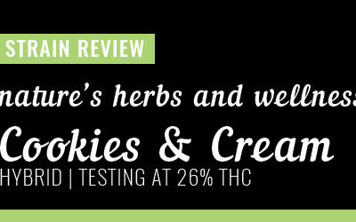 Strain Review – Cookis & Cream